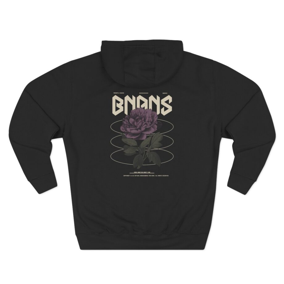 Shroud Into The Wild Bnans Three-Panel Fleece Hoodie