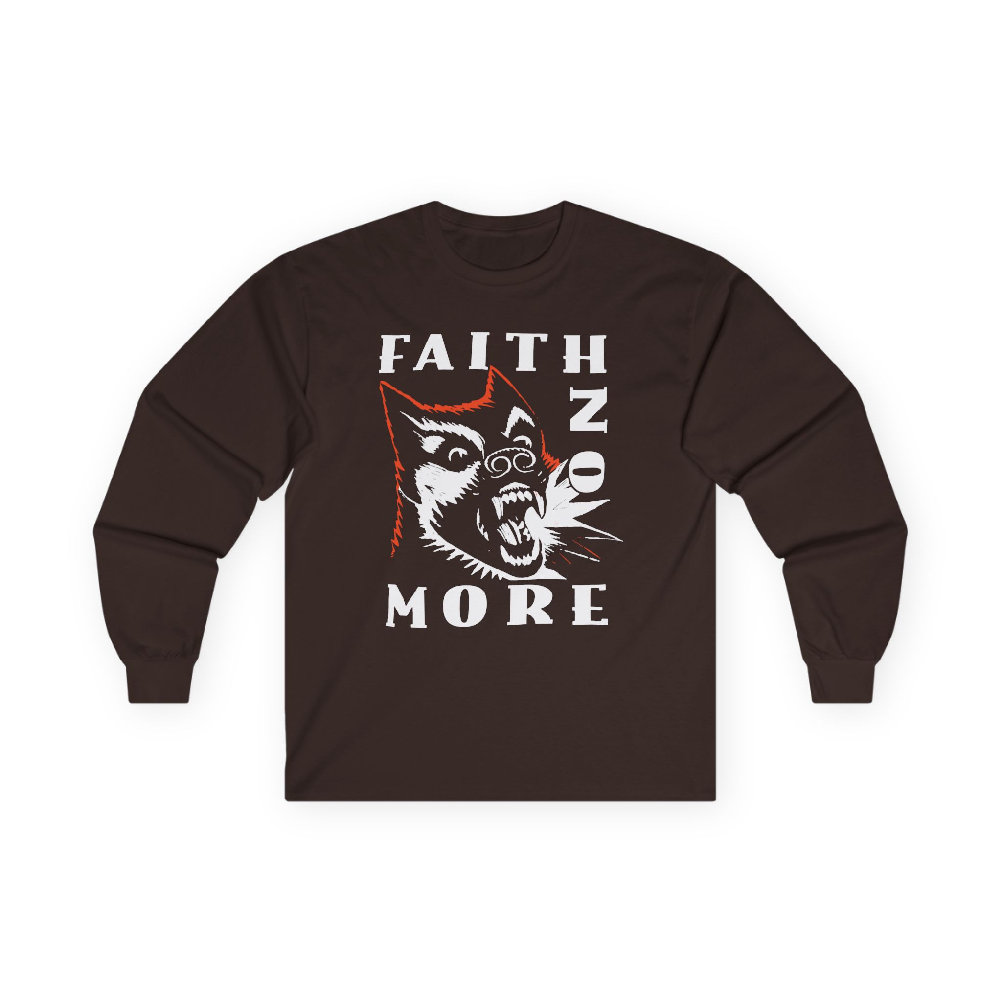 Faith No More Logo Dog Unisex Ultra Cotton Long Sleeve Tee