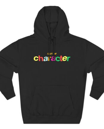 Out of Character Three-Panel Fleece Hoodie