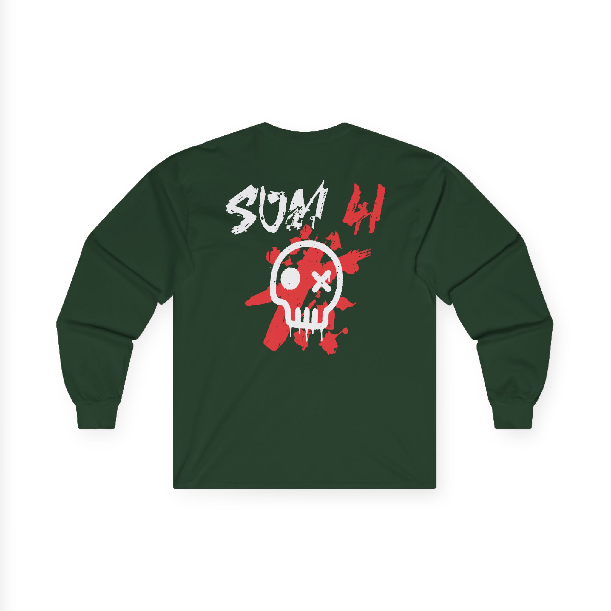 Sum 41 Skull Unisex Ultra Cotton Long Sleeve Tee