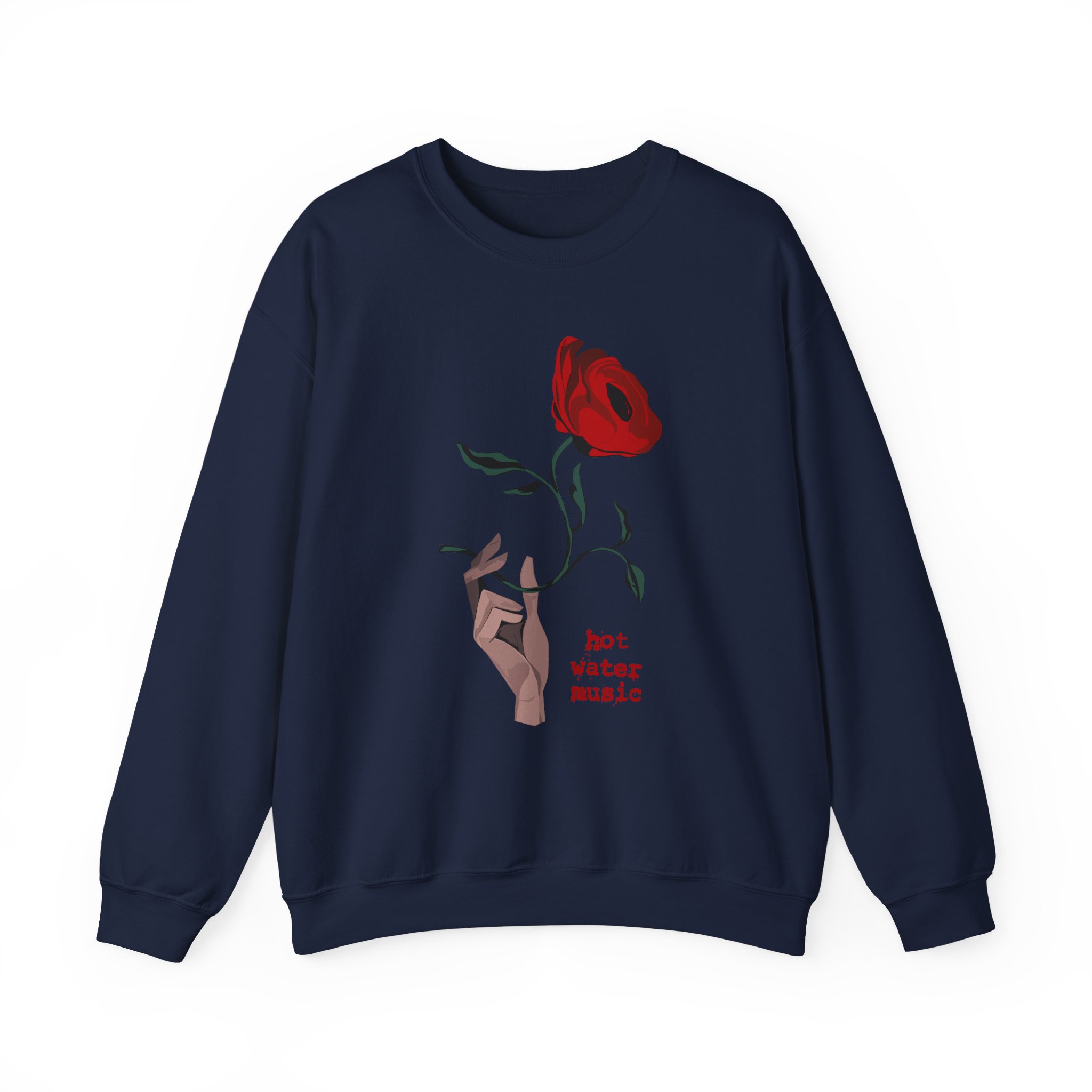 Hot Water Music Unisex Heavy Blendâ„¢ Crewneck Sweatshirt