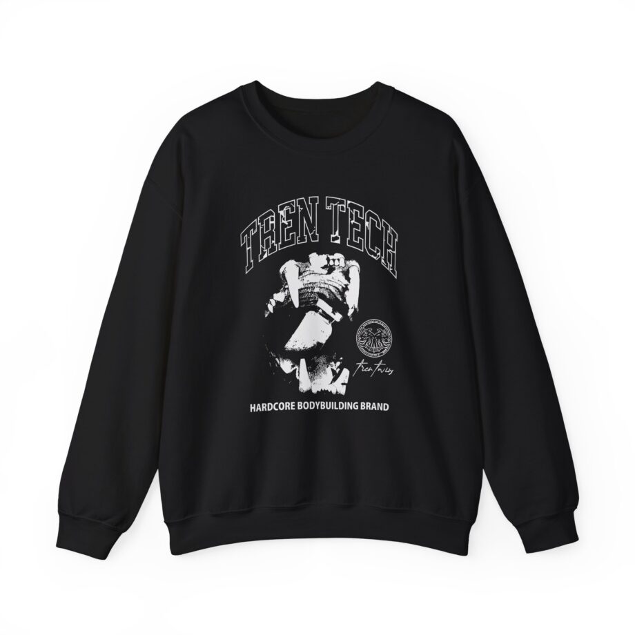 Tren Twins Tech Hardcore Bodybuilding Brand Unisex Heavy Blend™ Crewneck Sweatshirt
