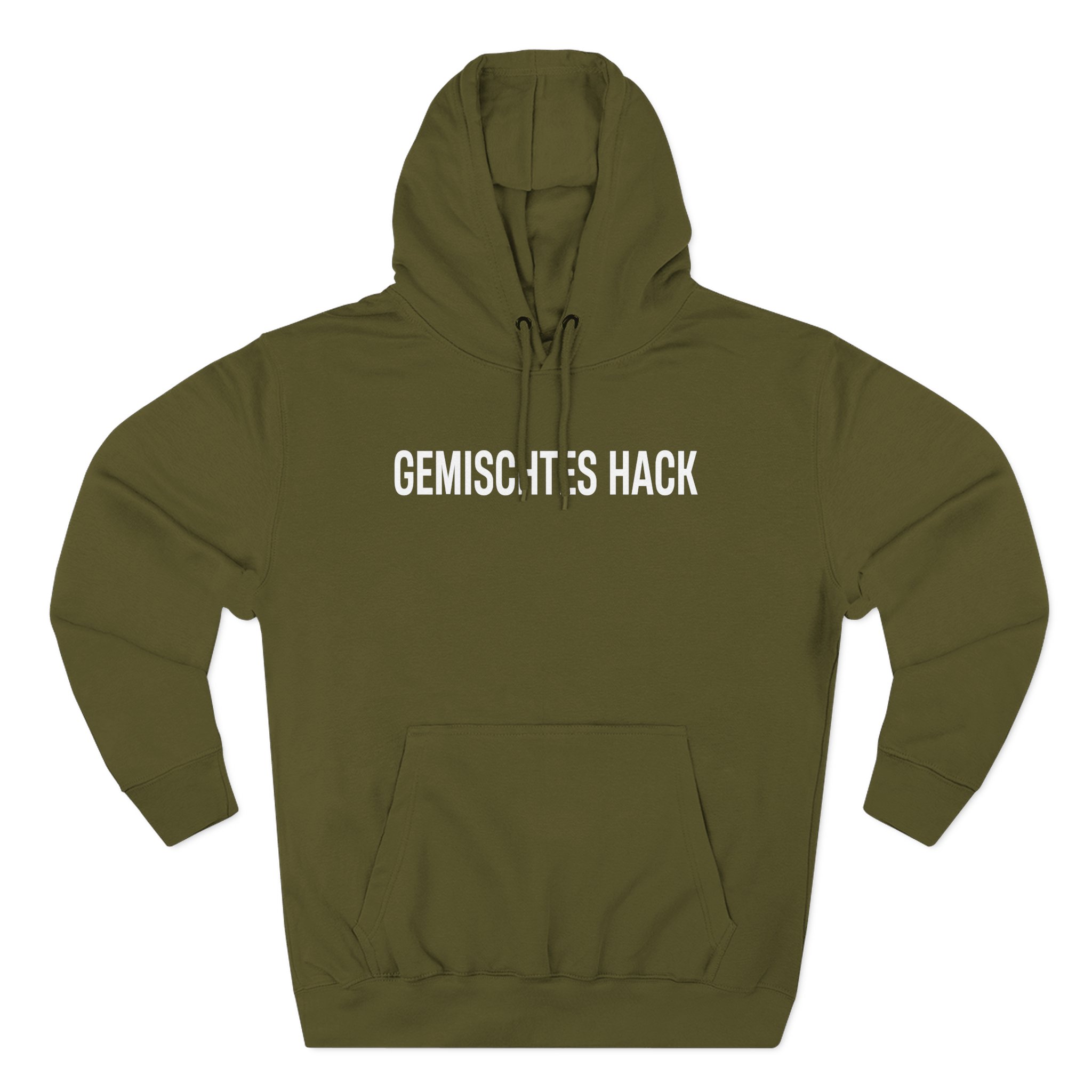 Gemischtes Hack Detmold Three-Panel Fleece Hoodie