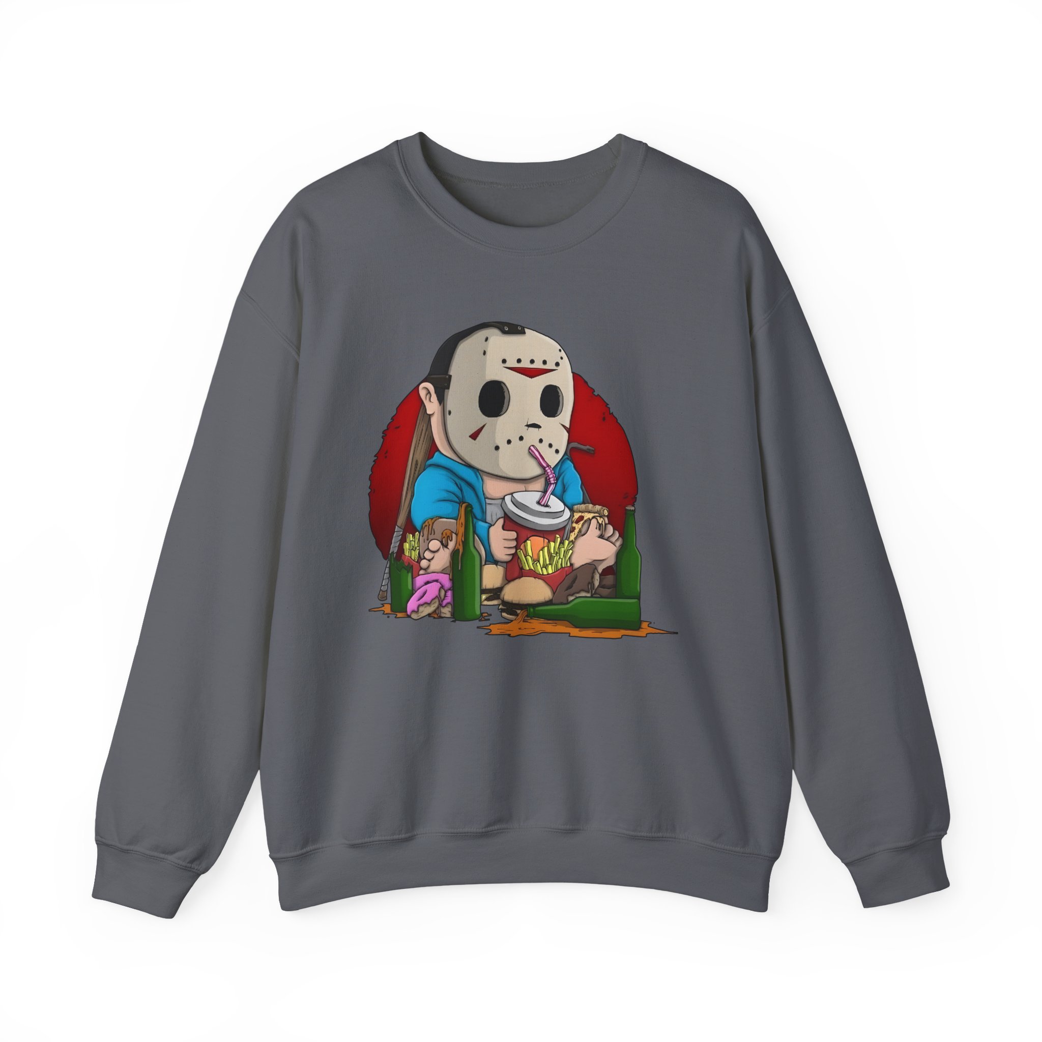 H2odelirious Cute Jason Voorhees Unisex Heavy Blendâ„¢ Crewneck Sweatshirt