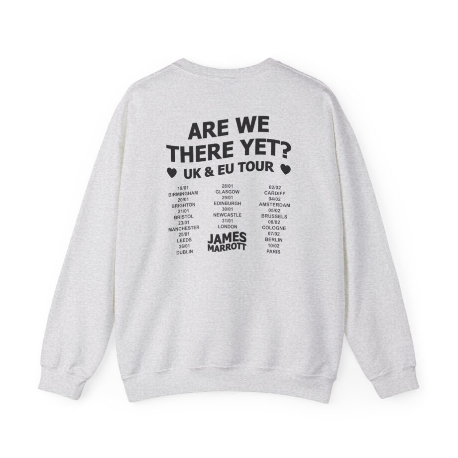 James Marriott 2024 Tour Logo Unisex Heavy Blend™ Crewneck Sweatshirt