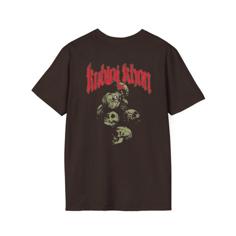 Kublai Khan - Skull  Unisex Softstyle T-Shirt