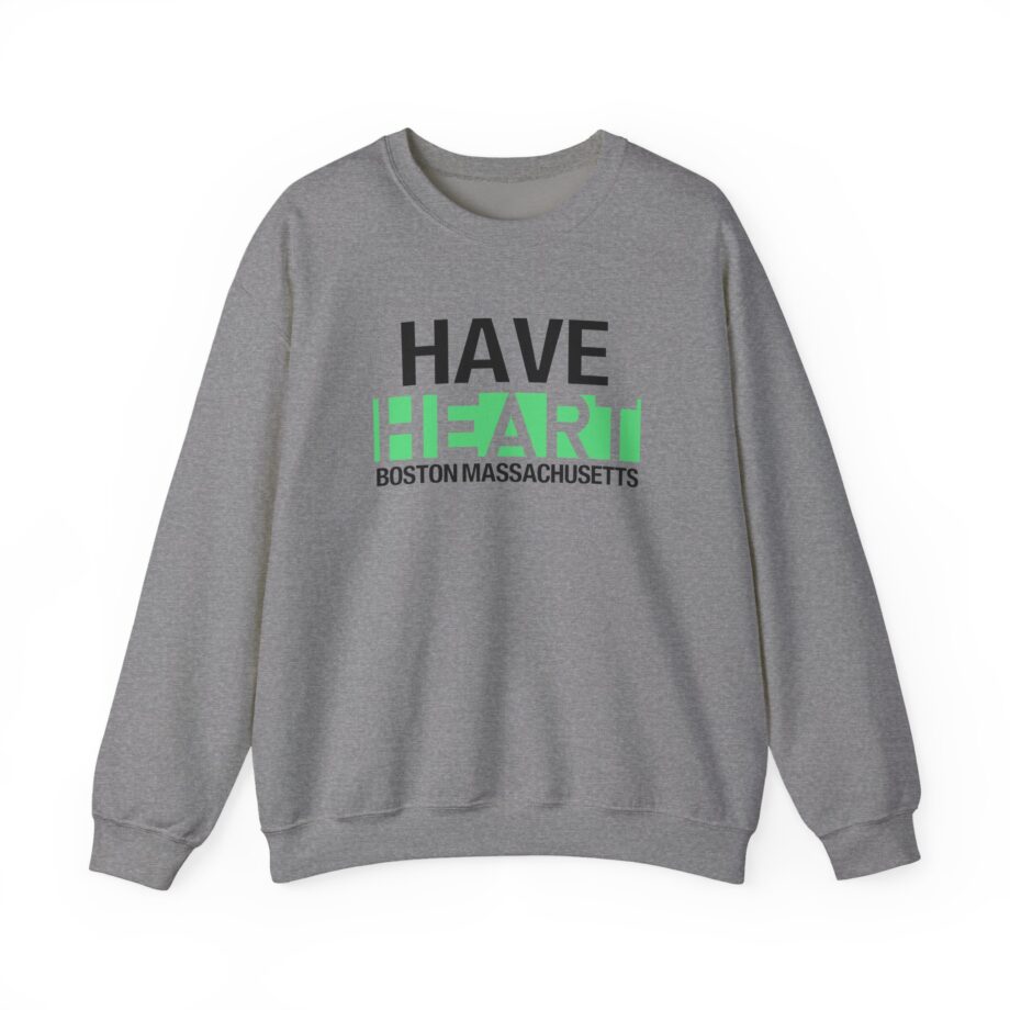 Have Heart Armed With a Mind Unisex Heavy Blend™ Crewneck Sweatshirt