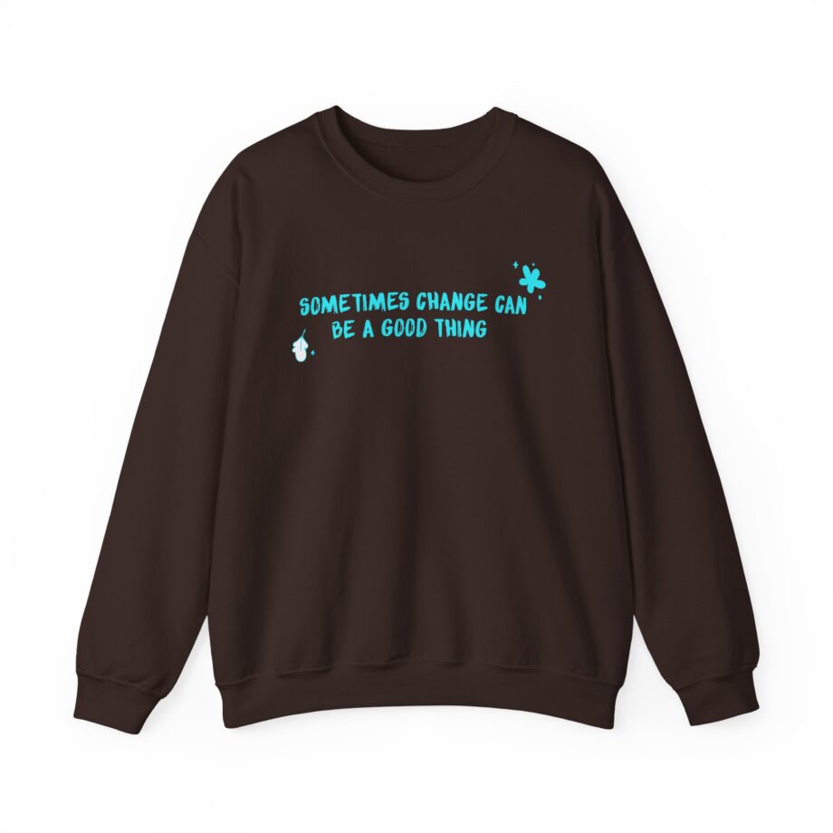 Heartstopper Sometimes Change Can Be a Good Thing Unisex Heavy Blend™ Crewneck Sweatshirt