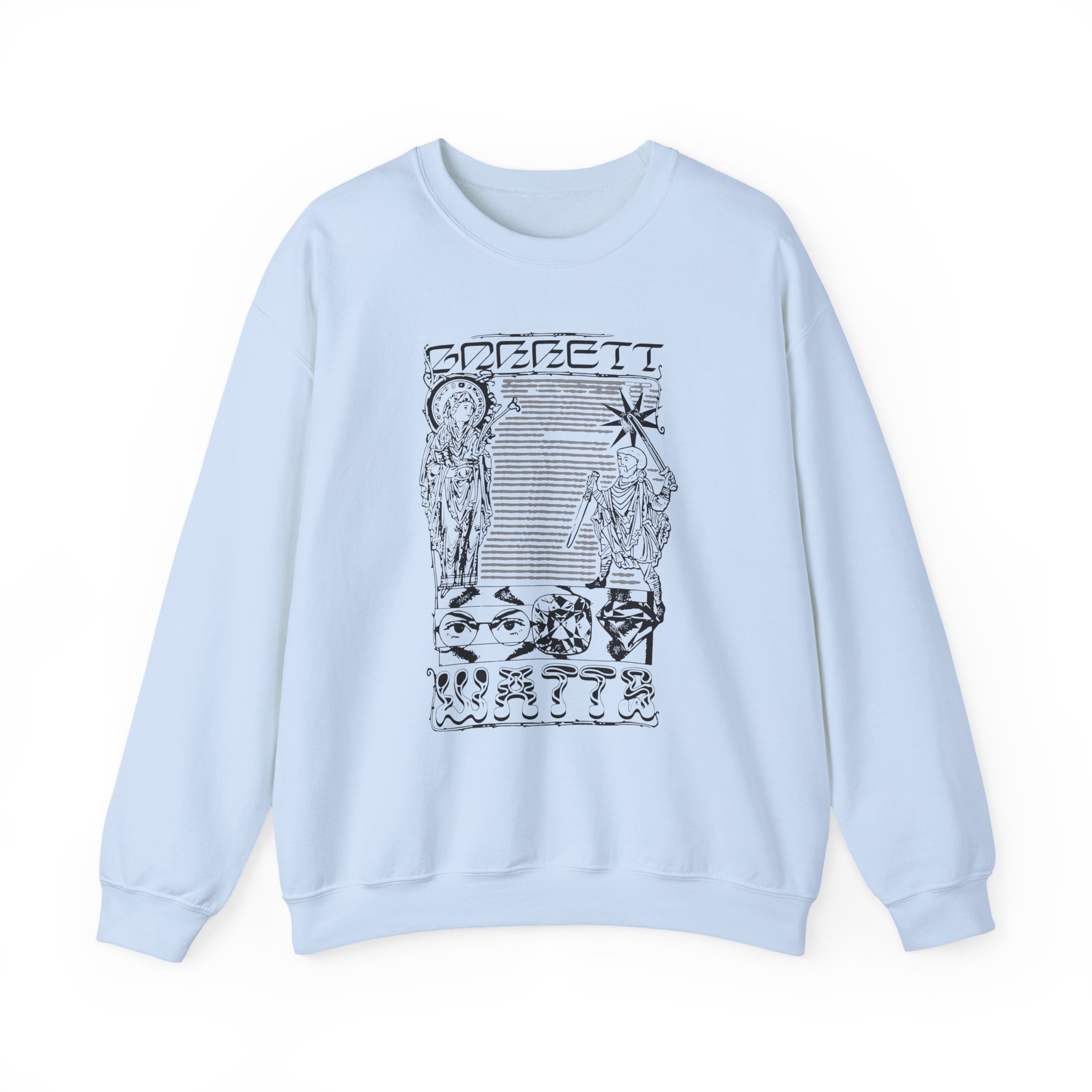 Garrett Watts the Secret  Heavy Blendâ„¢ Crewneck Sweatshirt