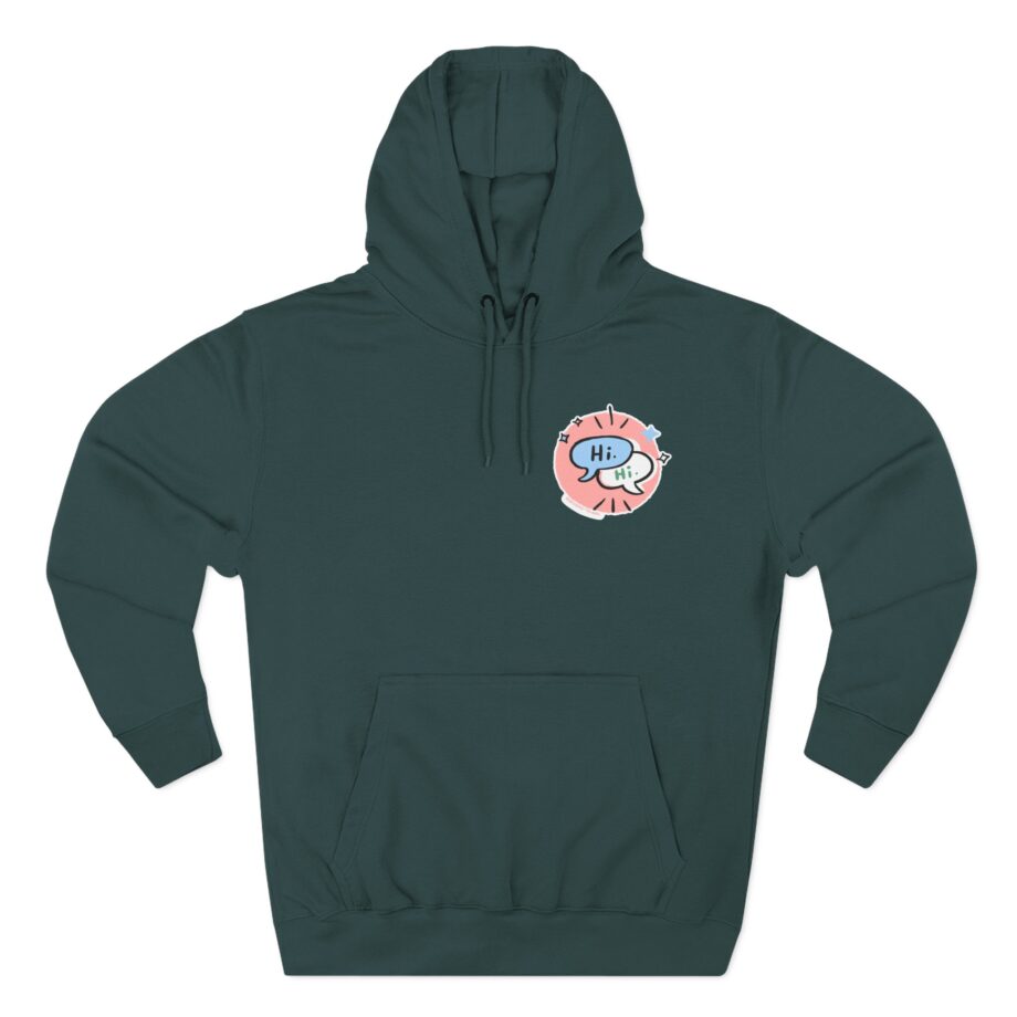 Heartstopper Love Story Three-Panel Fleece Hoodie