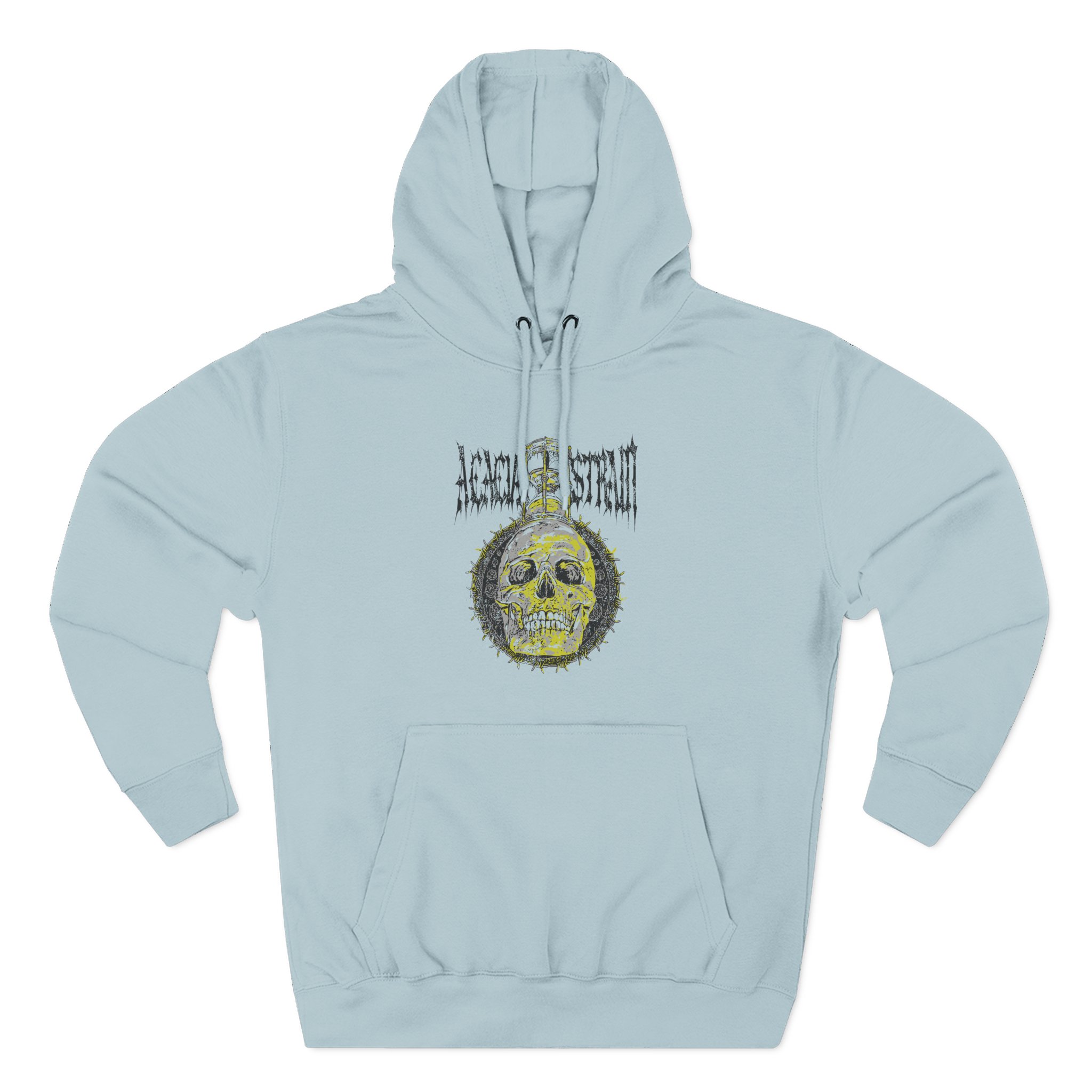The Acacia Strain Hourglass Three-Panel Fleece Hoodie
