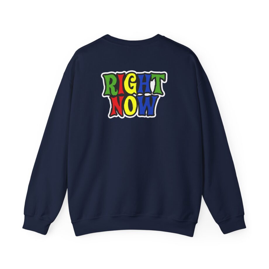 Nekrogoblikon Right Now Zip Up Unisex Heavy Blend™ Crewneck Sweatshirt