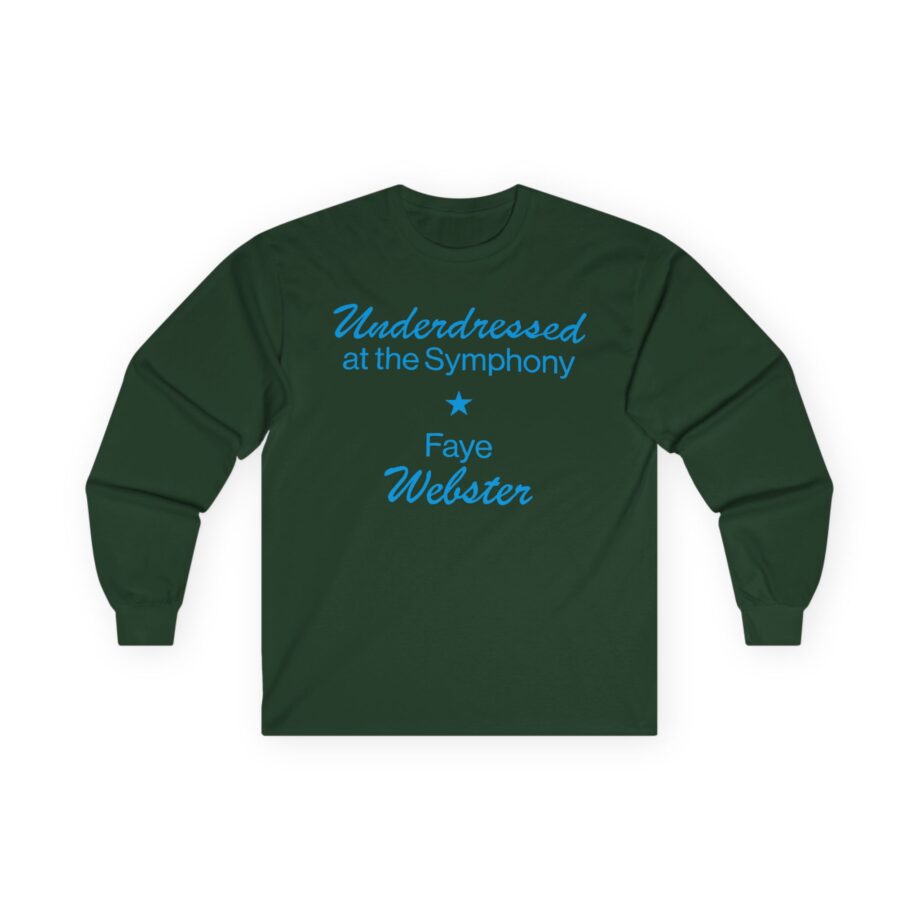 Faye Webster Underdressed at the Symphony 2024 Tour Unisex Ultra Cotton Long Sleeve Tee