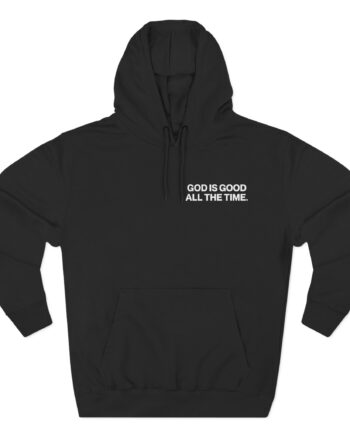 Forrest Frank God is Good Coach's Three-Panel Fleece Hoodie