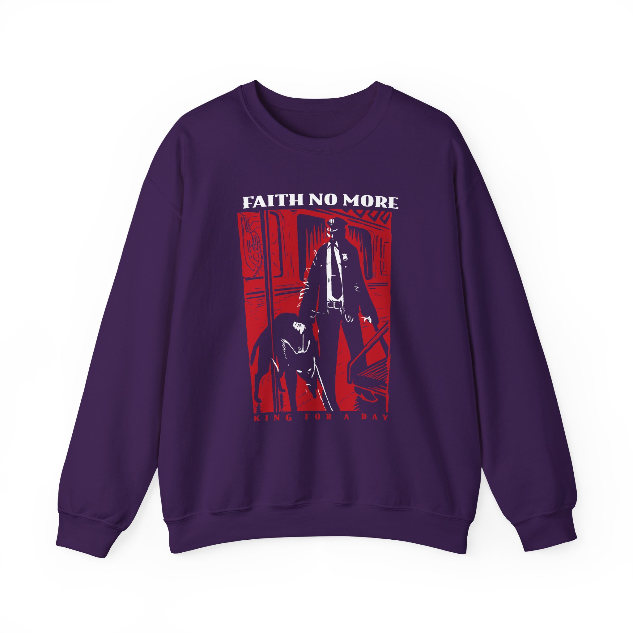 Faith No More King for a Day 30th Anniversary Unisex Heavy Blendâ„¢ Crewneck Sweatshirt