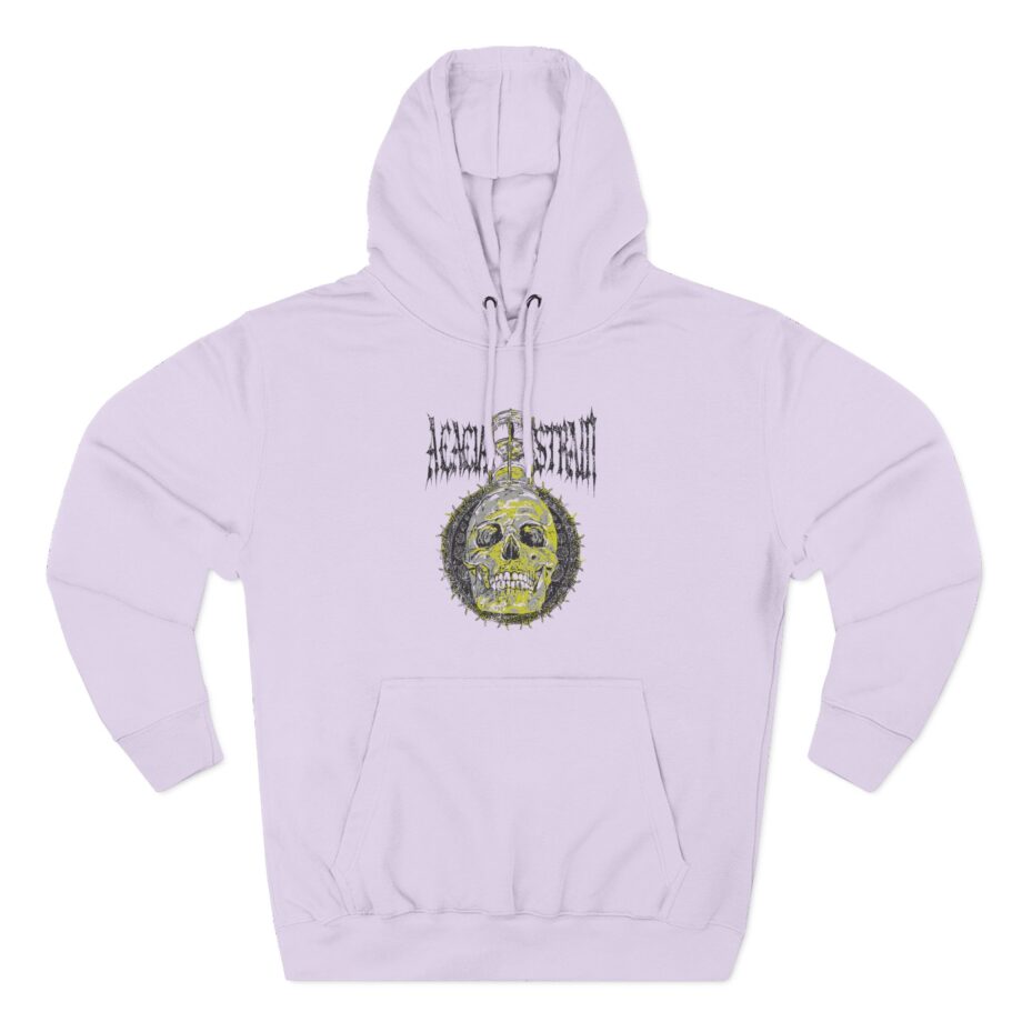 The Acacia Strain Hourglass Three-Panel Fleece Hoodie