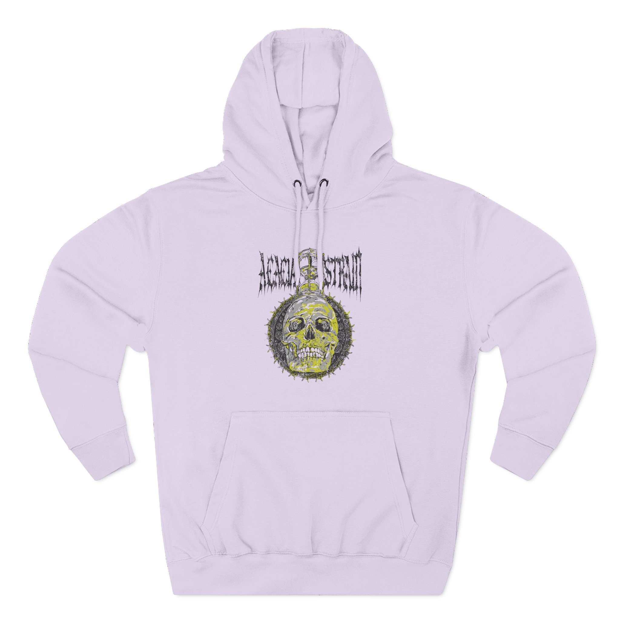 The Acacia Strain Hourglass Three-Panel Fleece Hoodie