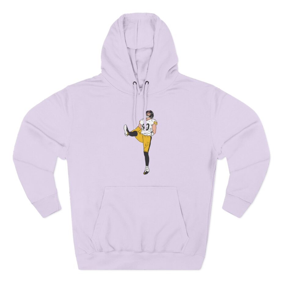 Tj Watt Football Three-Panel Fleece Hoodie