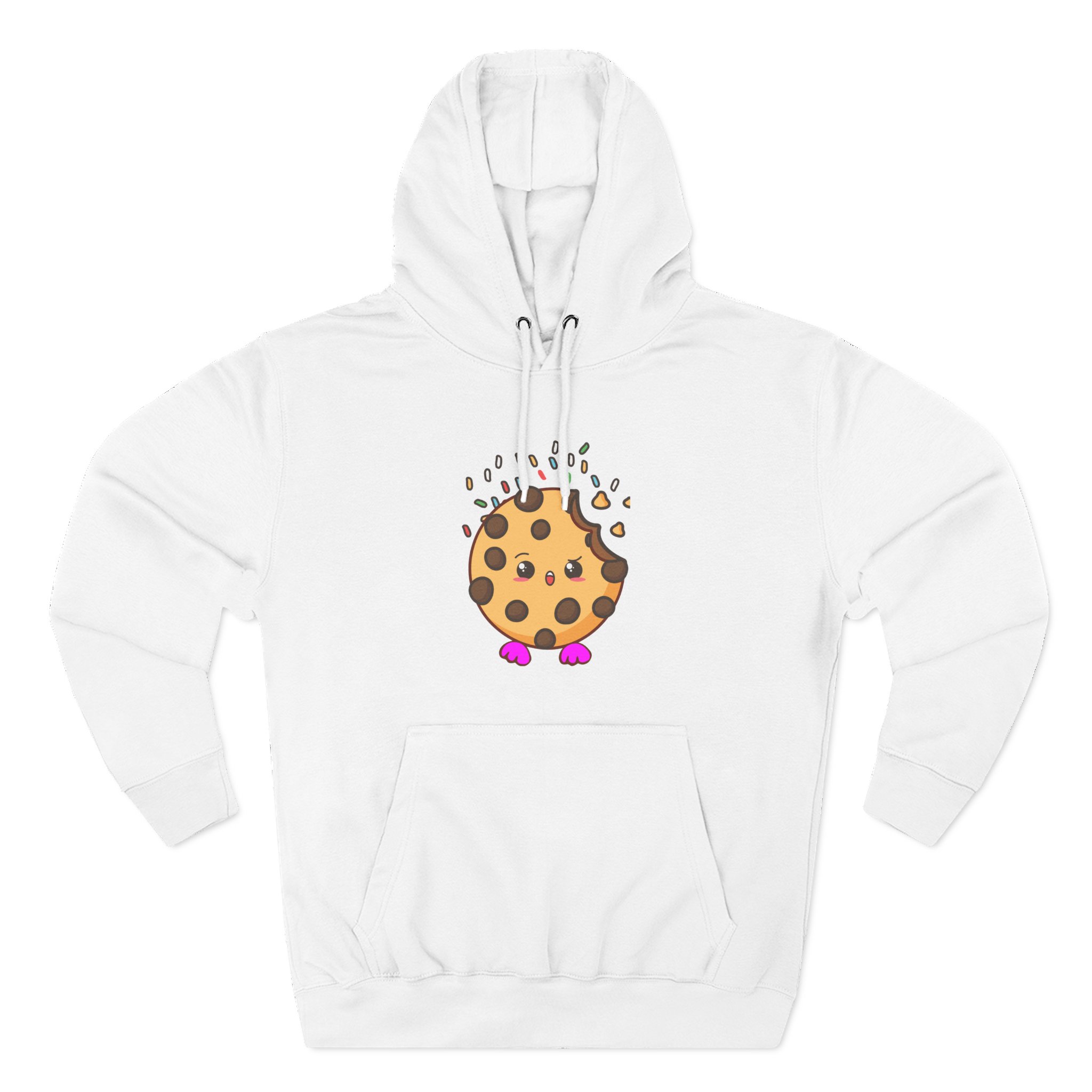 Cookieswirlc Three-Panel Fleece Hoodie