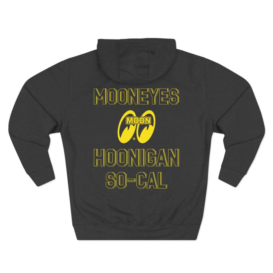 Ken Block Hoonigan X Mooneyes Socal Three-Panel Fleece Hoodie