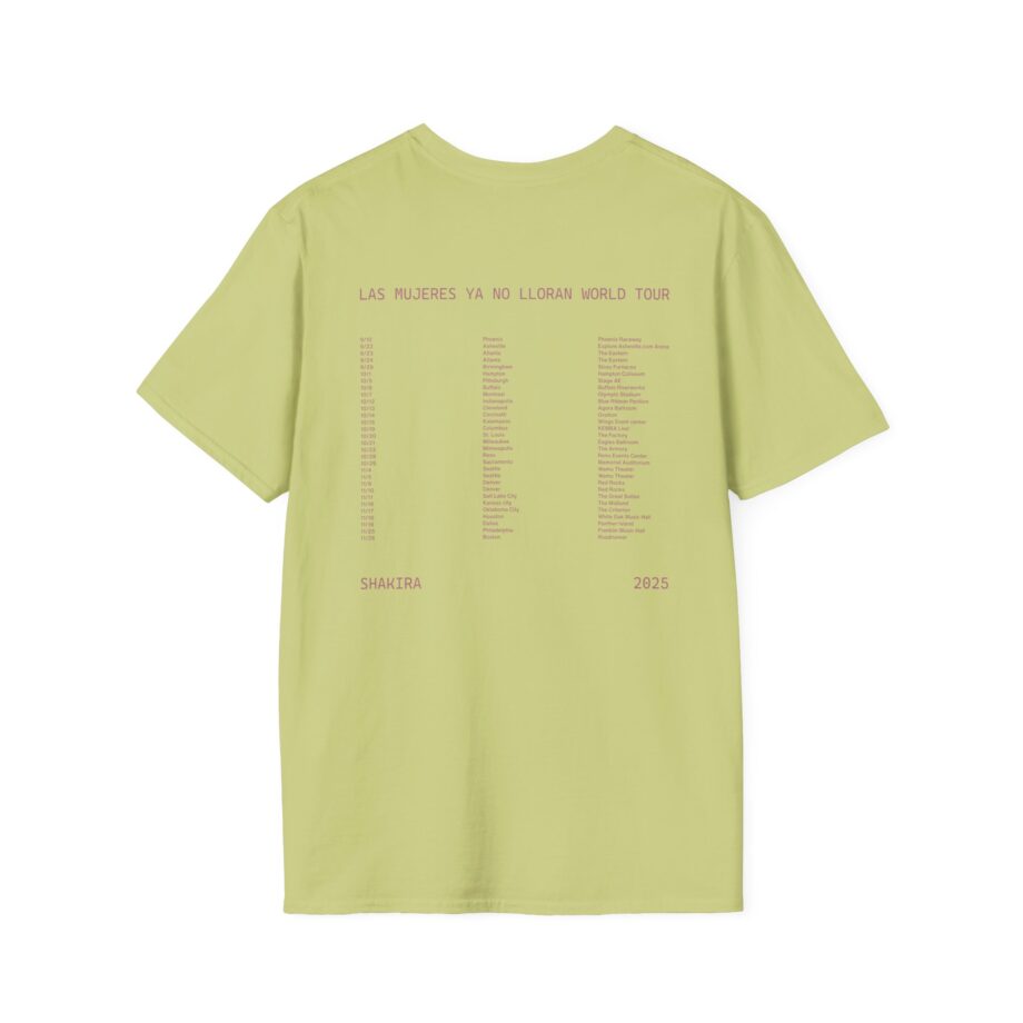 Shakira LMYNL World Tour Unisex Softstyle T-Shirt