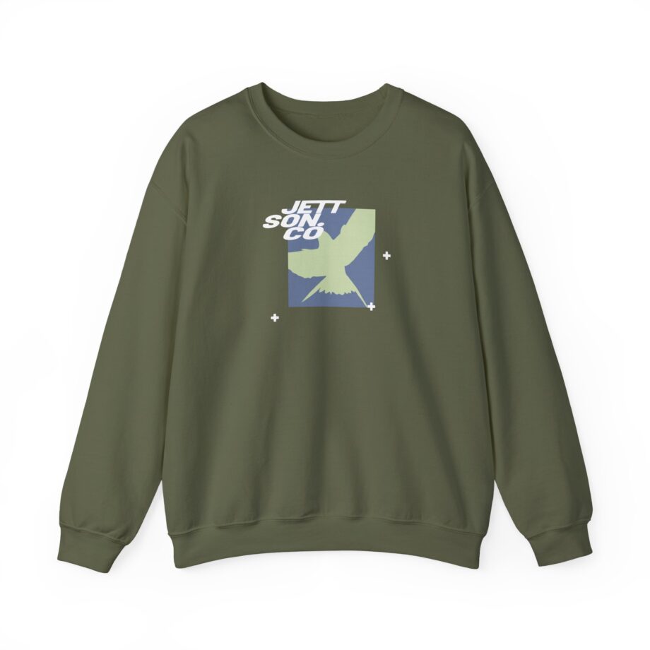 Jett Lawrenc Fierce Till the End Unisex Heavy Blend™ Crewneck Sweatshirt