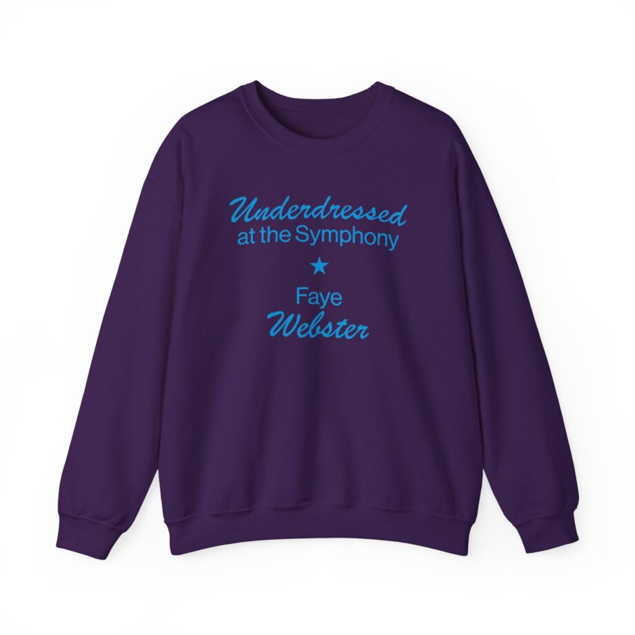 Faye Webster Underdressed at the Symphony 2024 Tour Unisex Heavy Blend™ Crewneck Sweatshirt