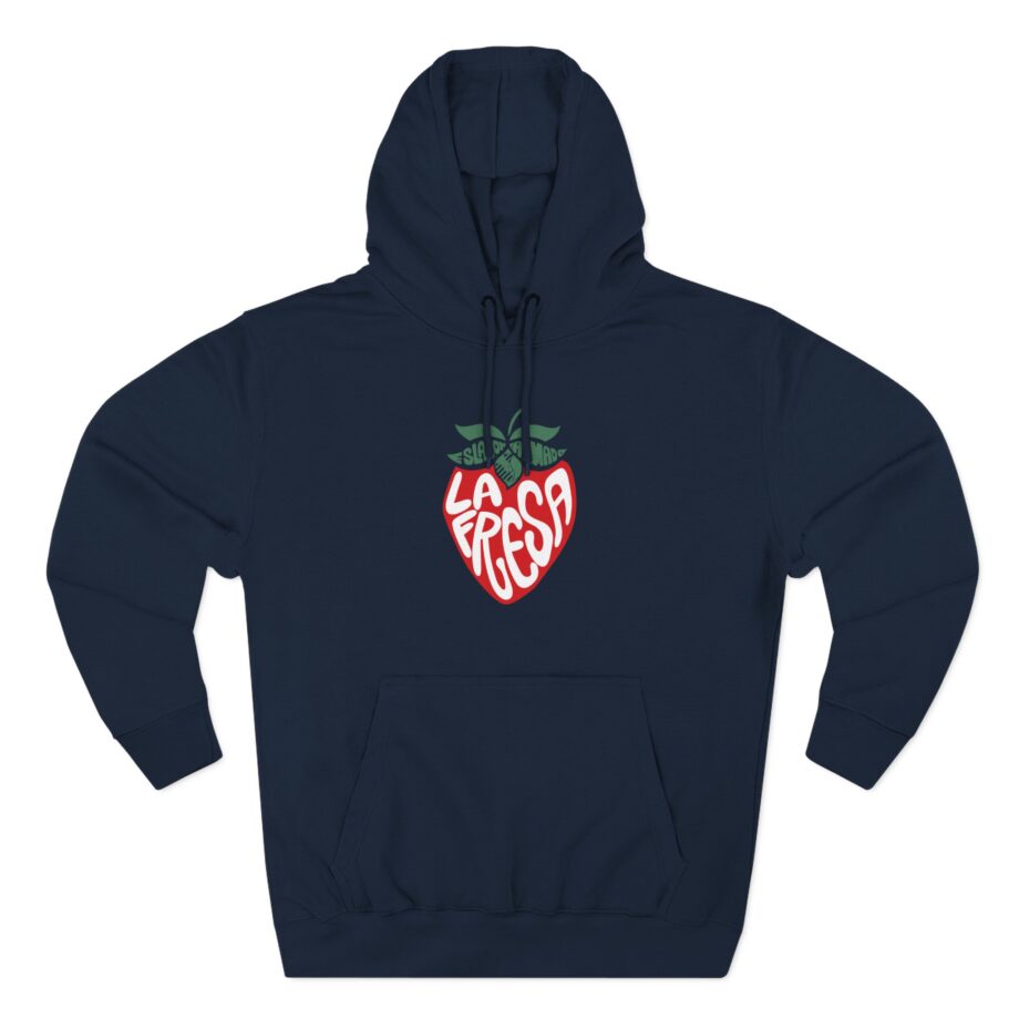 Eslabon Armado La Fresa Three-Panel Fleece Hoodie
