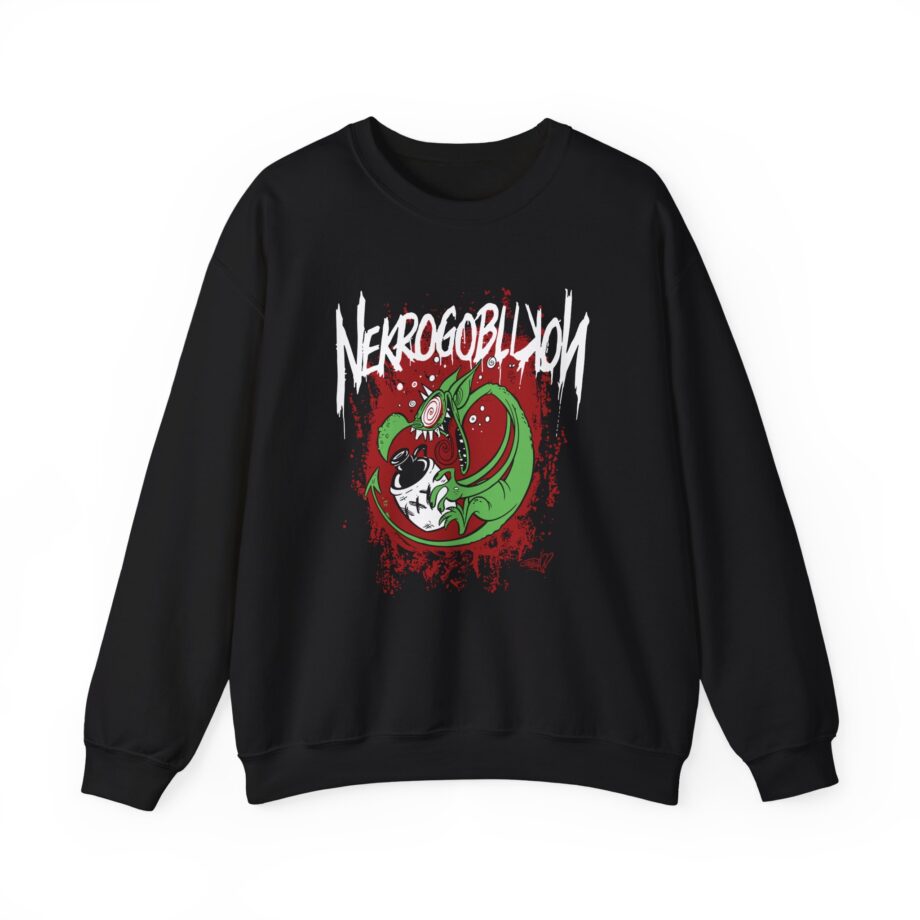 Nekrogoblikon Drunk Goblin Unisex Heavy Blend™ Crewneck Sweatshirt