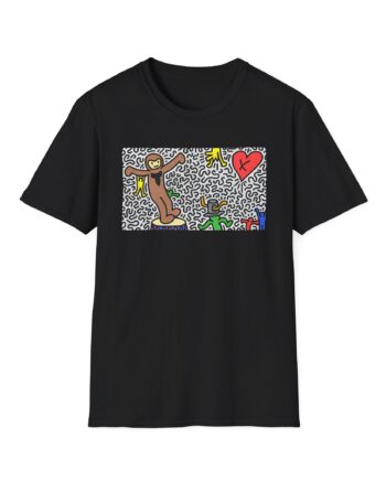 Spoonkid Monke Unisex Softstyle T-Shirt