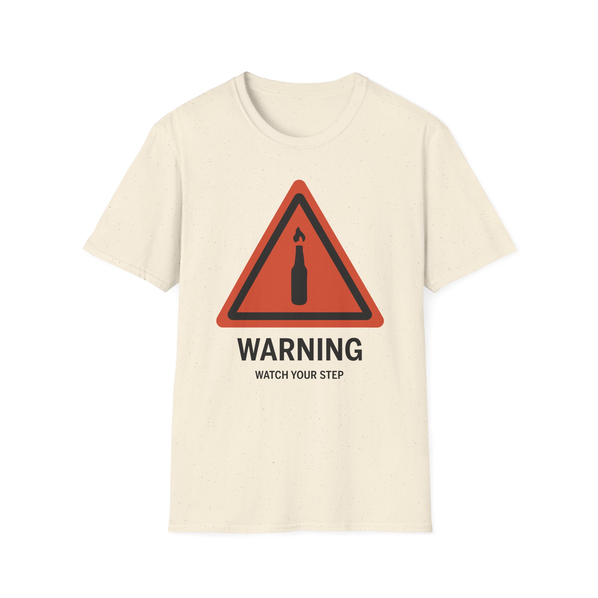 Summit1g Warning Watch Your Step Unisex Softstyle T-Shirt