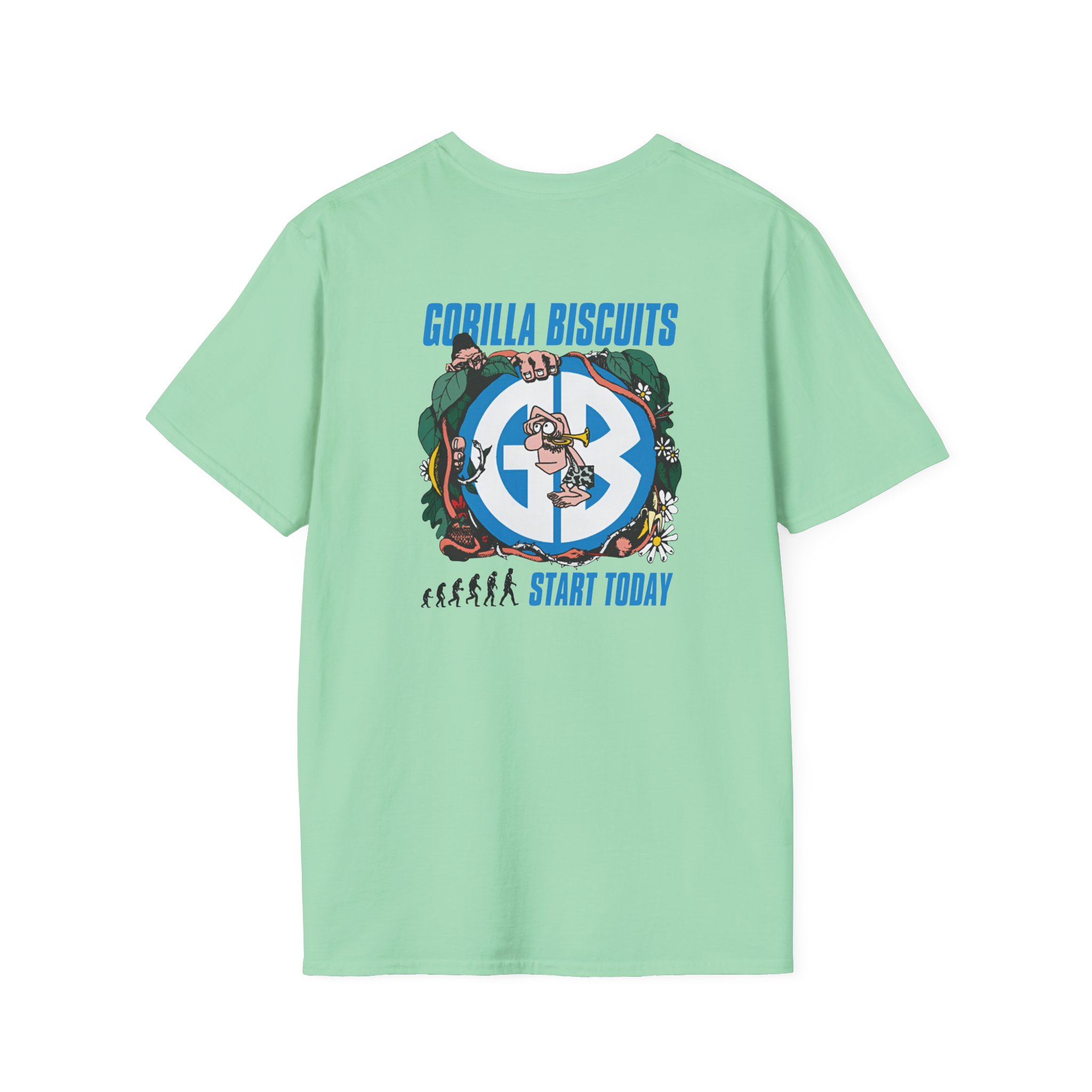 Gorilla Biscuits Jungle Unisex Softstyle T-Shirt