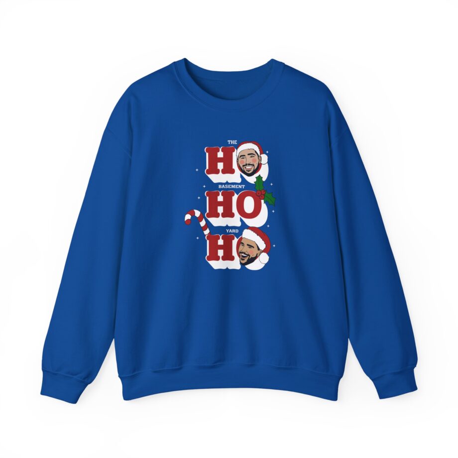 Ho Ho Ho Basement Yard Unisex Heavy Blend™ Crewneck Sweatshirt