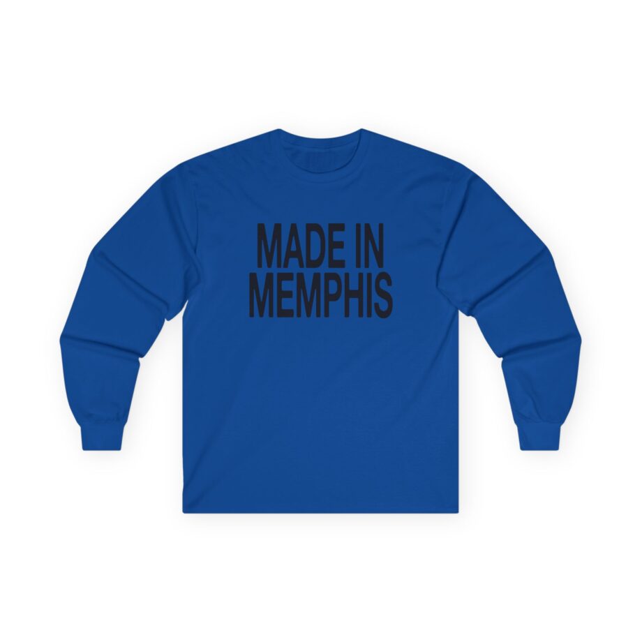 JT Made in Memphis Unisex Ultra Cotton Long Sleeve Tee