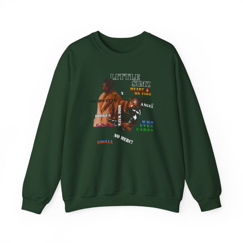 Little Simz Photo Collage Unisex Heavy Blend™ Crewneck Sweatshirt
