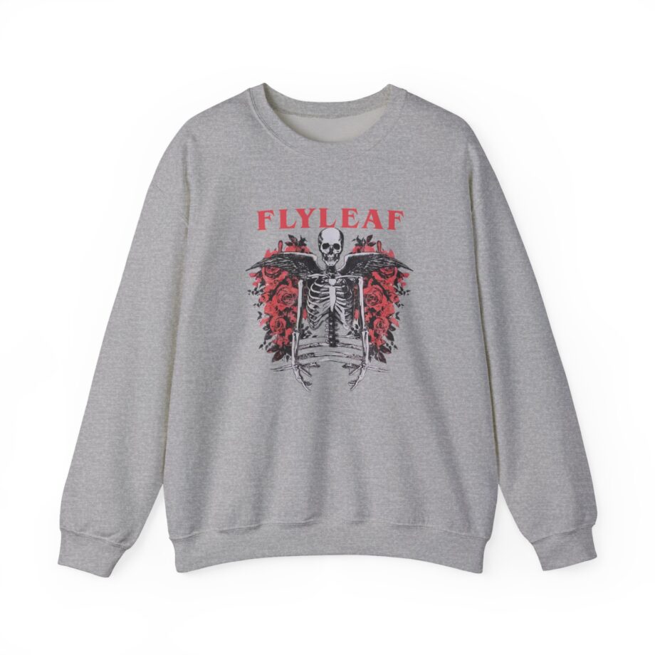 Flyleaf Skeleton Angel Unisex Heavy Blend™ Crewneck Sweatshirt