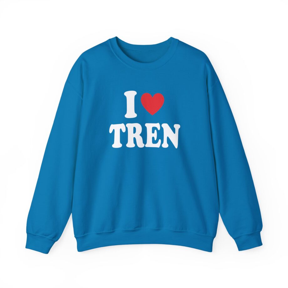 I Love Tren Twins Unisex Heavy Blend™ Crewneck Sweatshirt