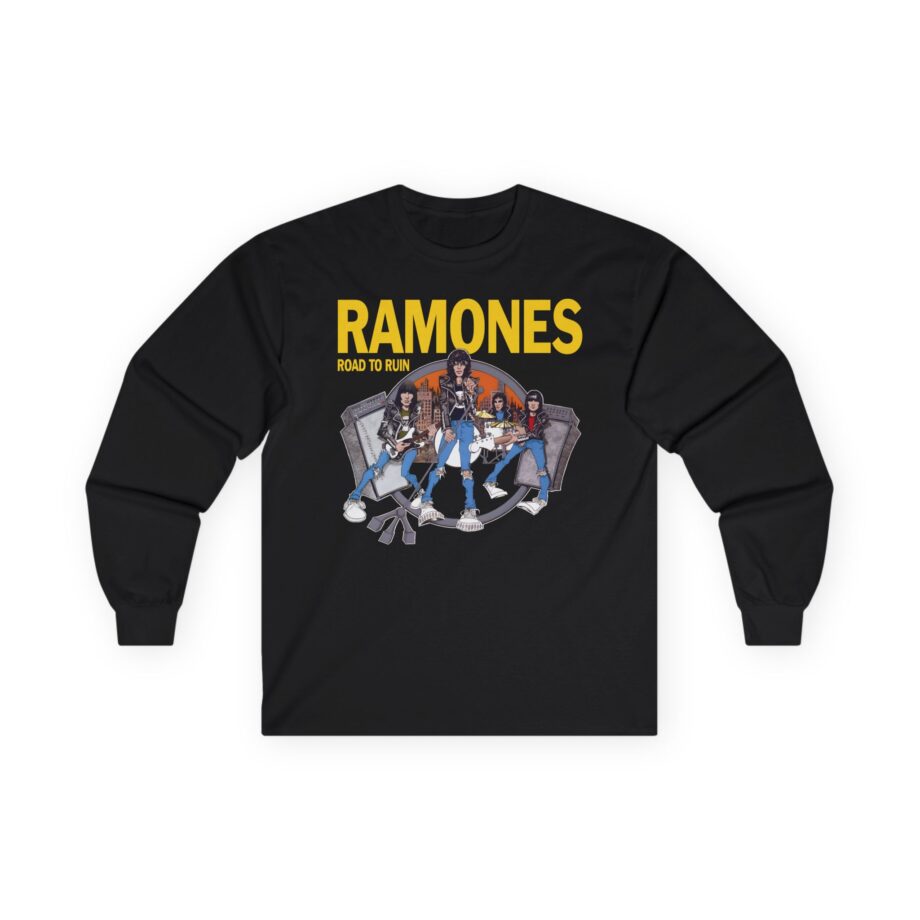 Ramones Ramones I Wanna Be Sedated Unisex Ultra Cotton Long Sleeve Tee