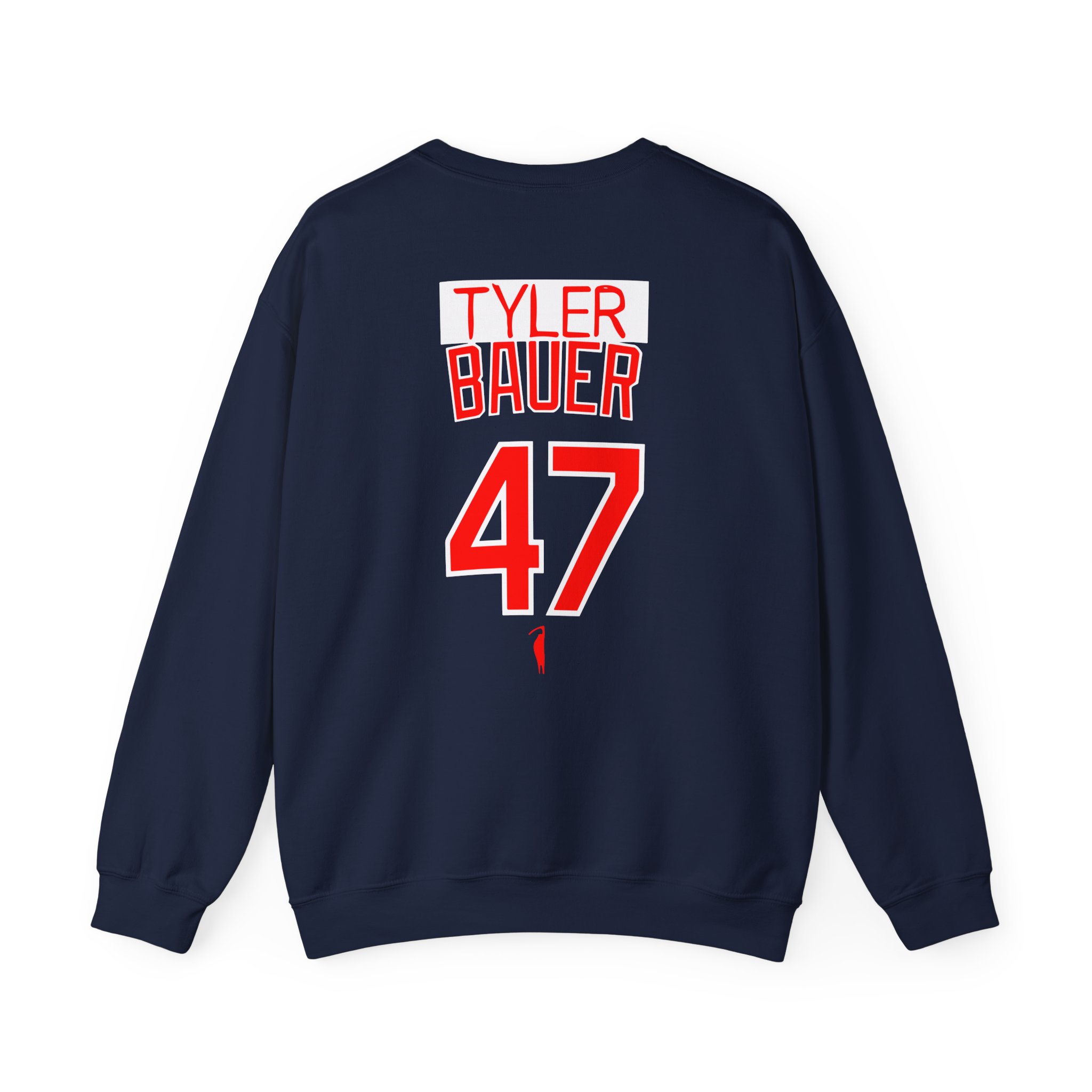 Trevor Bauer Hard Work Never Settles Unisex Heavy Blendâ„¢ Crewneck Sweatshirt