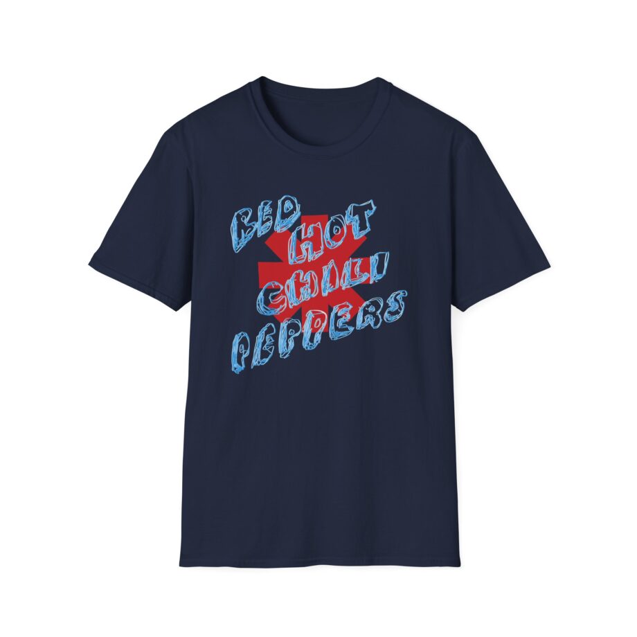Red Hot Chili Peppers Scribbled Logo Unisex Softstyle T-Shirt