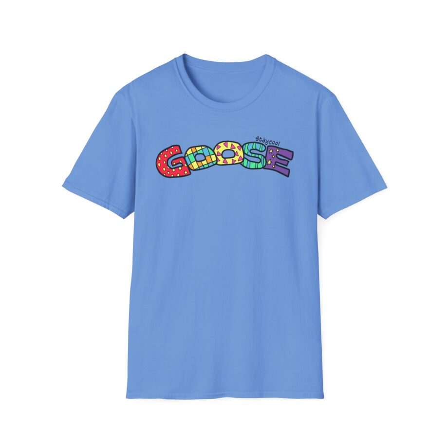 Goose x Staycool   Rainbow Unisex Softstyle T-Shirt