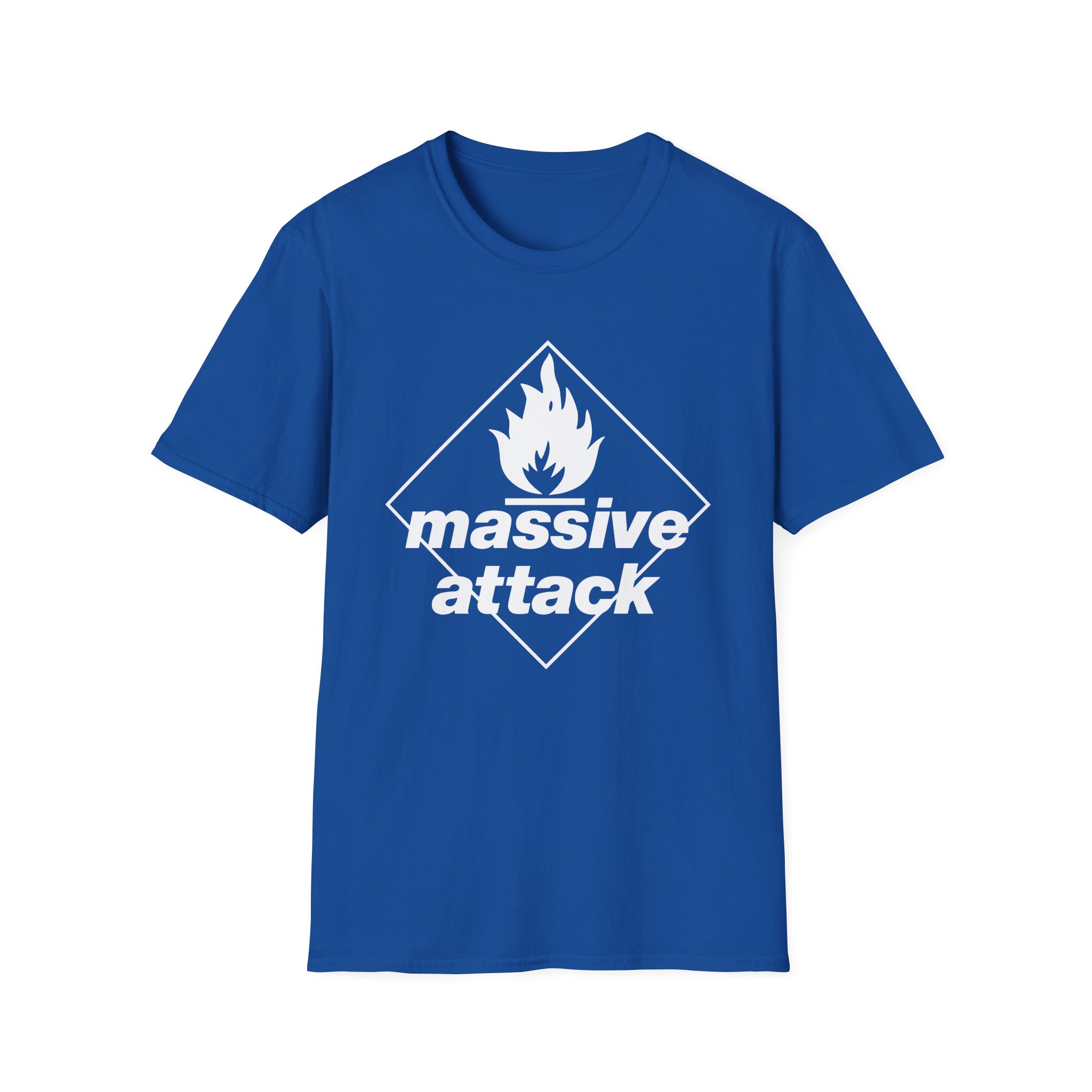Massive Attack Blue Lines Unisex Softstyle T-Shirt