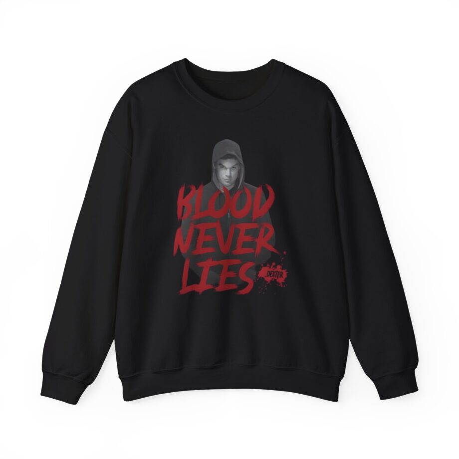 Dexter Blood Never Lies Unisex Heavy Blend™ Crewneck Sweatshirt