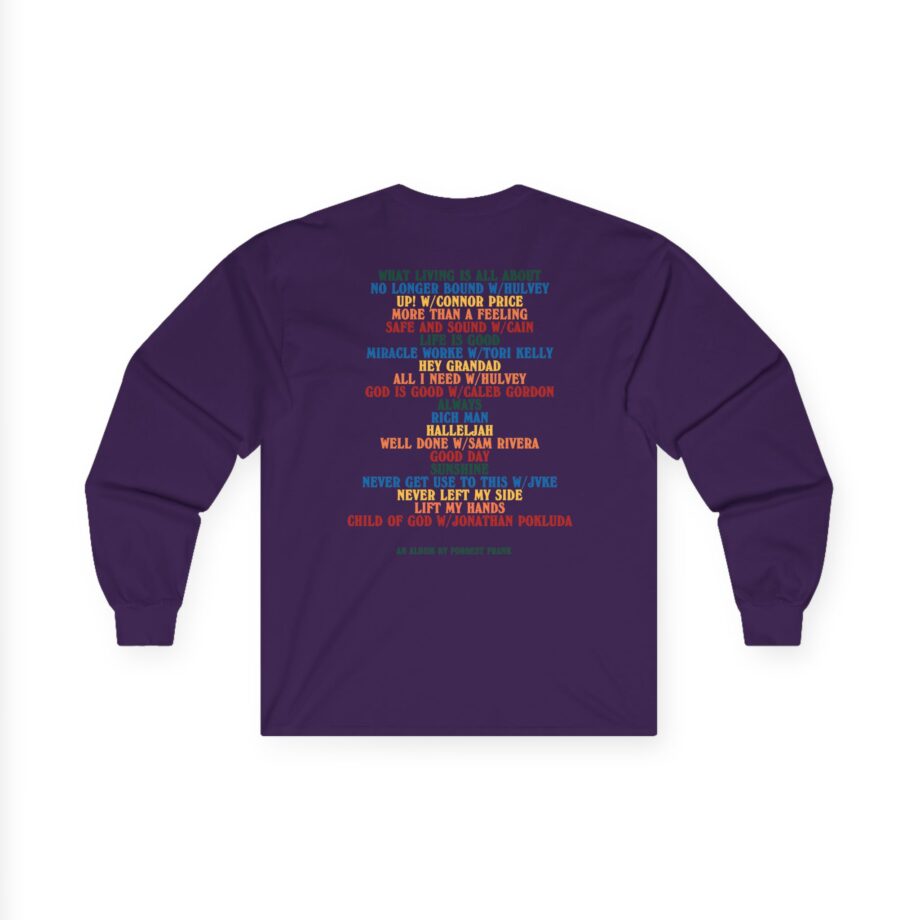 Forrest Frank Child of God Tracklist Unisex Ultra Cotton Long Sleeve Tee