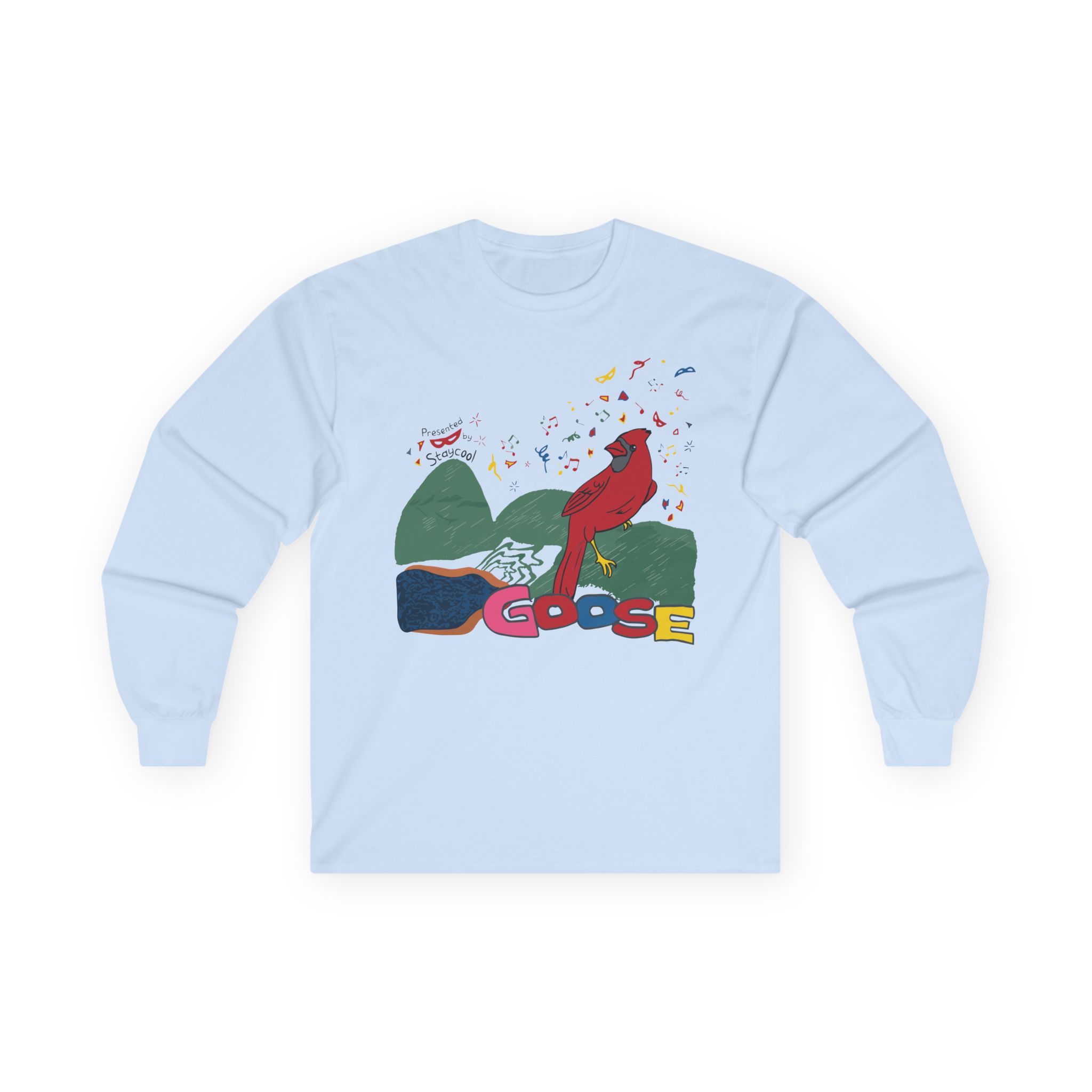 Goose Staycool Unisex Ultra Cotton Long Sleeve Tee