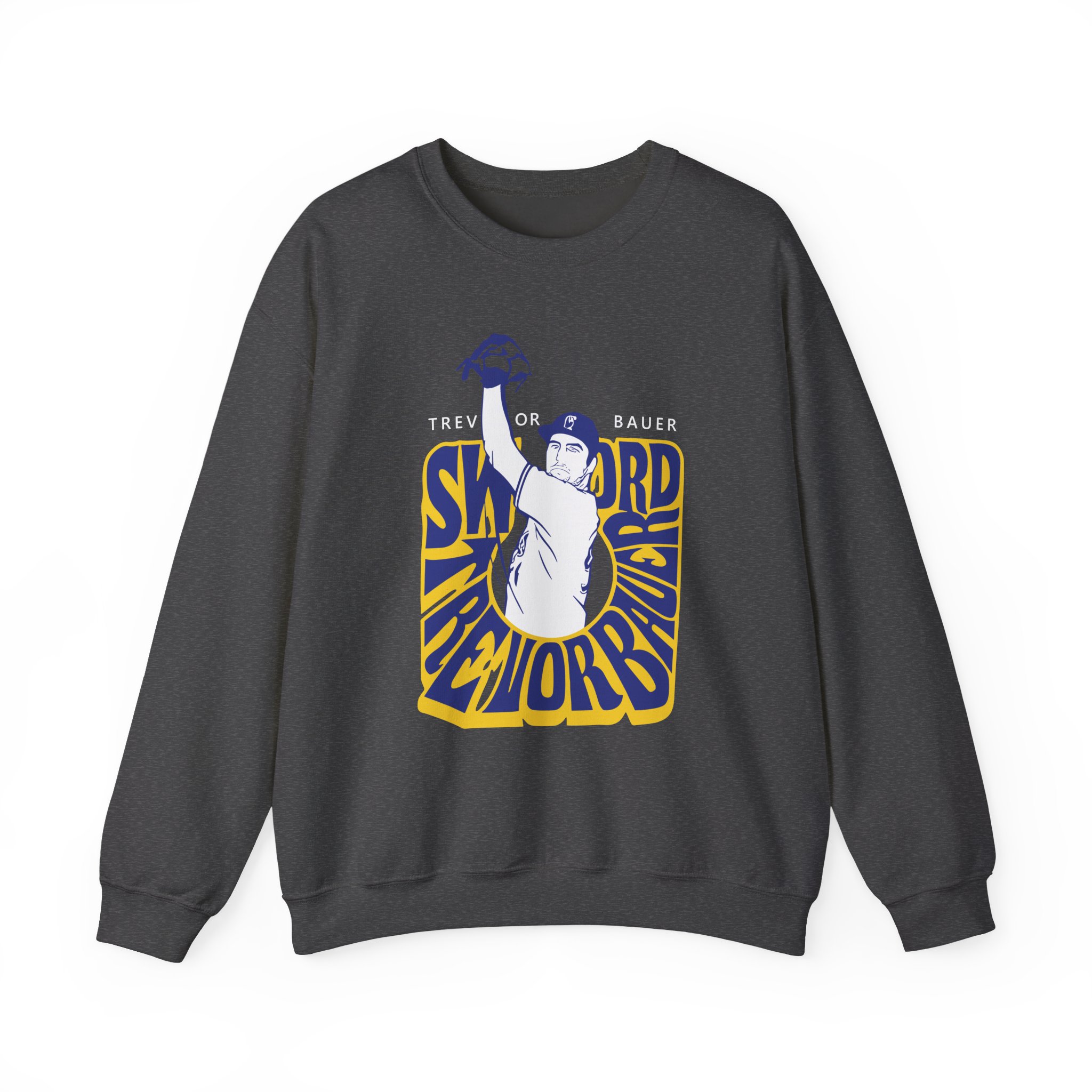 Trevor Bauer Unisex Heavy Blendâ„¢ Crewneck Sweatshirt