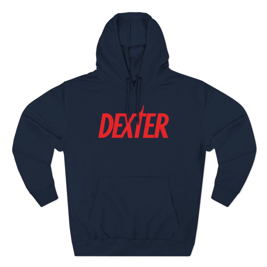 Dexter Logo Three-Panel Fleece Hoodie