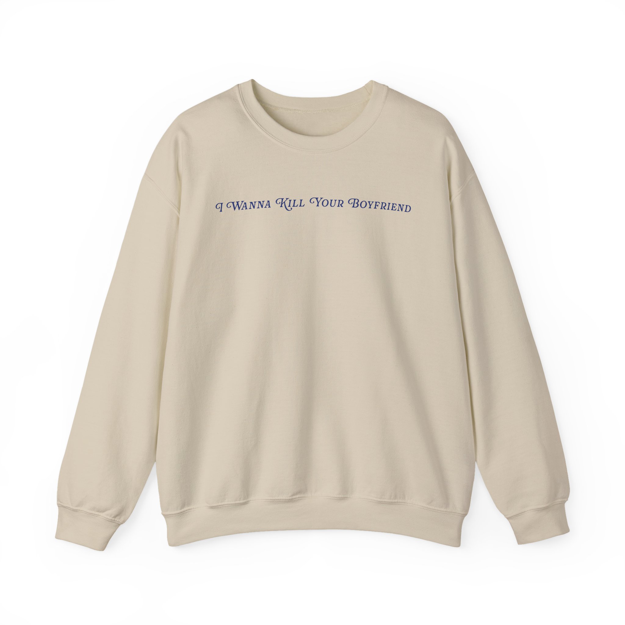 Binchtopia I Wanna Kill Your Boyfriend Baby Unisex Heavy Blendâ„¢ Crewneck Sweatshirt