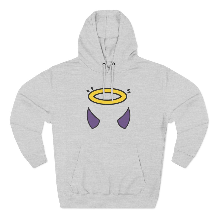 Thasup Angel Devil Three-Panel Fleece Hoodie