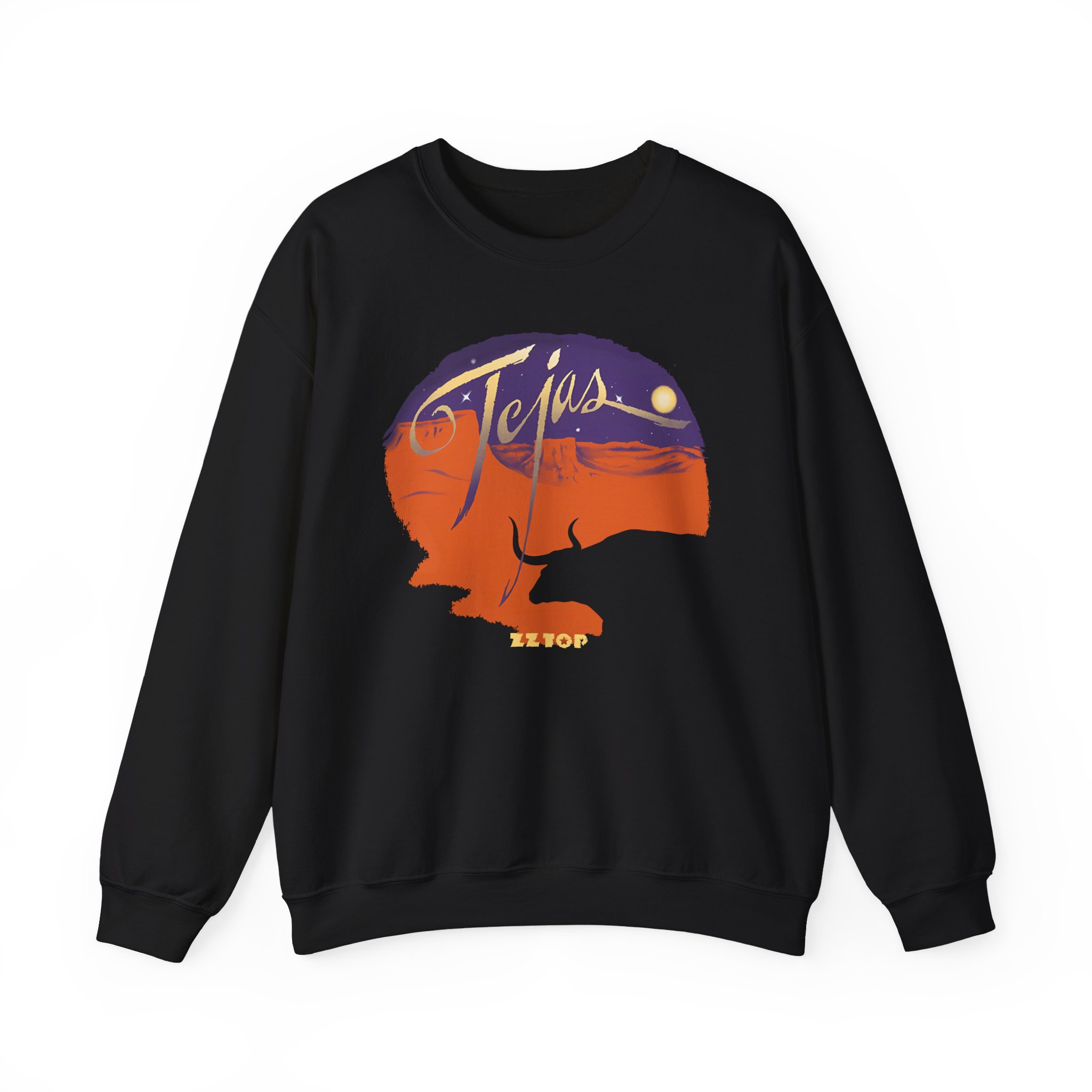 Zz Top Tejas  Unisex Heavy Blendâ„¢ Crewneck Sweatshirt